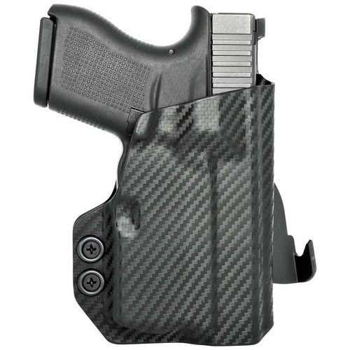 Paddle Holster fits: Glock 43X TLR6 - Rounded Gear - Picture 2 of 8