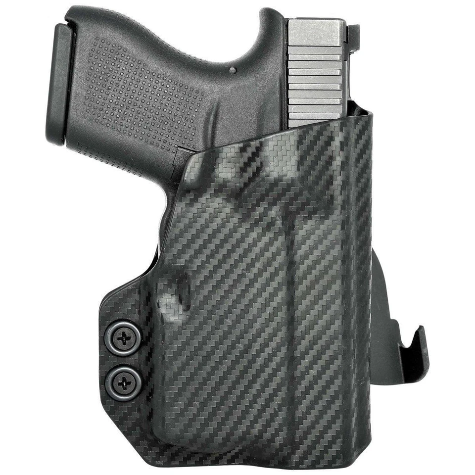 Paddle Holster fits: Glock 43X TLR6 - Rounded Gear - Image 2 of 4