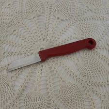 Rostfrei Solingen 2 1/2" Paring Florist Knife Solingen Germany Red Handle