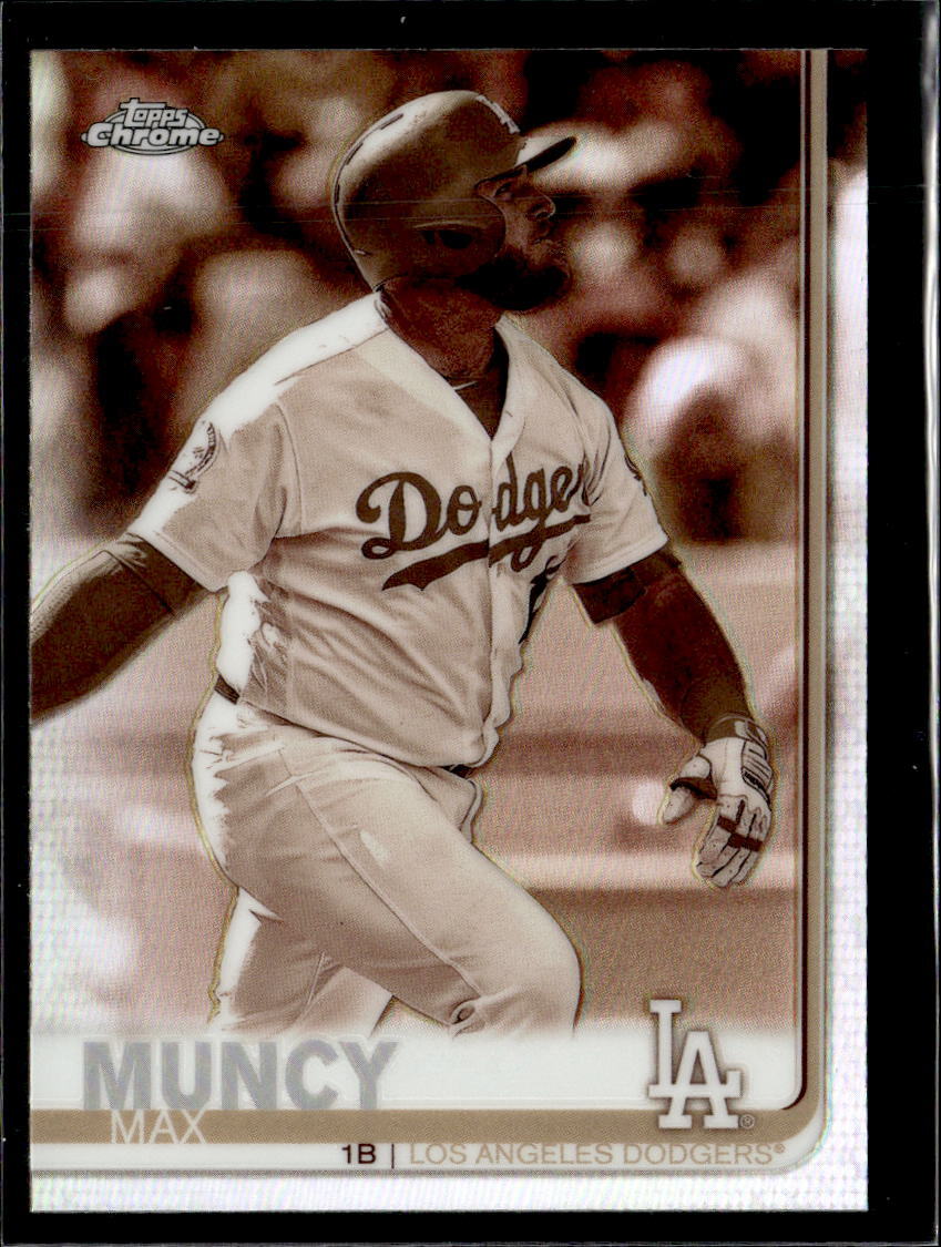 2019 Topps Chrome  Sepia Refractor Max Muncy Los Angeles Dodgers #32 