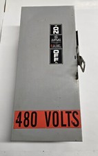 GE HEAVY DUTY SAFETY SWITCH TH3362. 60A, 600V, 3 PHASE.