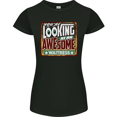 Youre Recherche At ein Genial Kellnerin Damen Petite Schnitt Maglietta - Bild 1 von 4