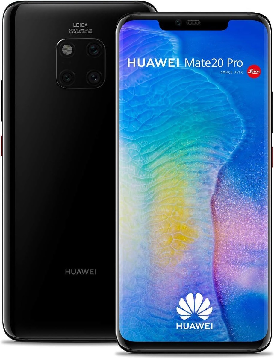 HUAWEI Mate 20 Pro SIMフリー　ブラック New Huawei Mate 20 Pro Single-SIM LYA-L09 128GB Black Factory