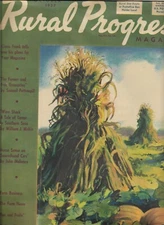 RURAL PROGRESS October 1937 BEWARE SHARK FARM BUSINESS FEED beautiful ads 