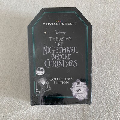 Trivial pursuit Disney Tim Burton's The Nightmare Before Christmas Collector's E