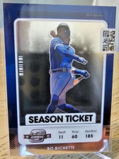 Bo Bichette 2021 Panini Contenders Optic #38 Toronto Blue Jays