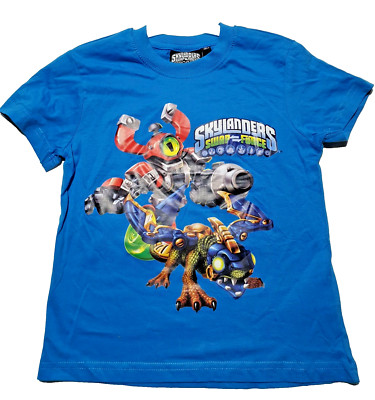 Magna Charge+Slobber Tooth Skylanders Kids T-shirt Original Activision Merch NEW