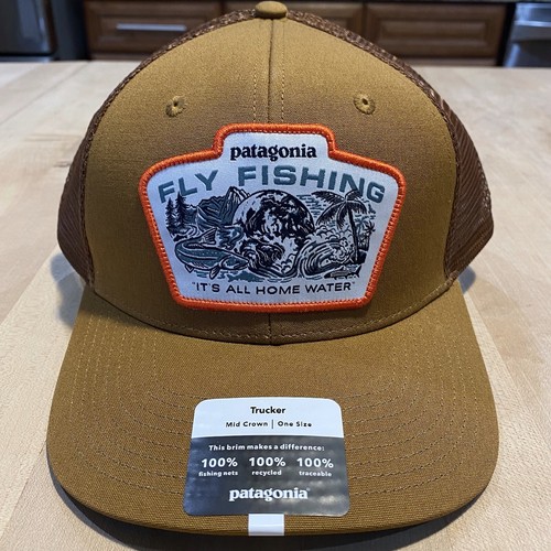 Patagonia Take A Stand Trucker Hat Bear Brown