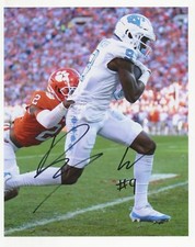 DEVONTEZ TEZ WALKER Signed/Autograph NORTH CAROLINA UNC TAR HEELS 8x10 Photo COA