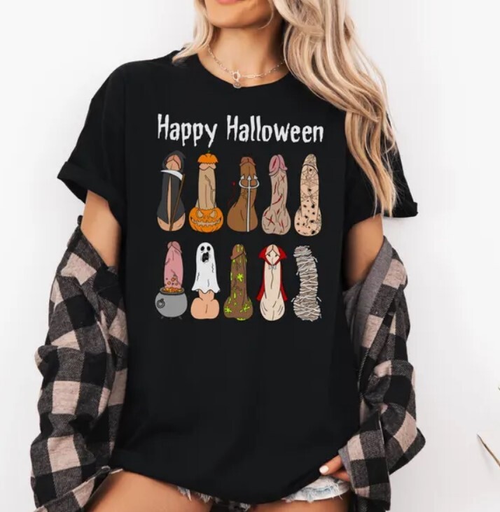 As Seen with Sydney Sweeney, funny Halloween shirt, Halloween