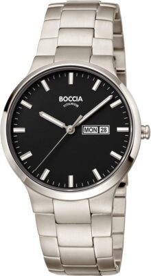 [Boccia Titanium] Watch Classic Collection 3649-03 Men's Silver