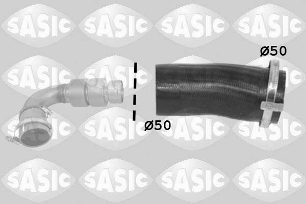 Sasic Ladeluftschlauch Passend FüR Ford Galaxy WA6 2.0 Tdci S-Max 3336231-image