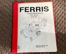 G141 FERRIS HYDRO-DRIVE RIDERS O. F. 52, 61  ...