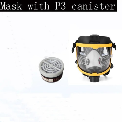 Schützende elektrische konstante Strömung Luft zugeführt Vollgesicht Gasmaske Beatmungsgerät - Bild 7 von 27
