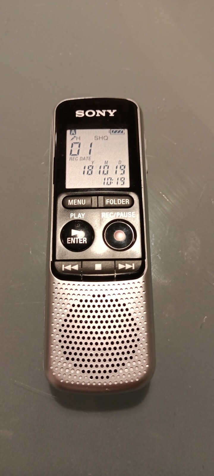 Sony ICD-BX140 Digital Voice Recorder 4GB Mp3 - Grey for sale online | eBay