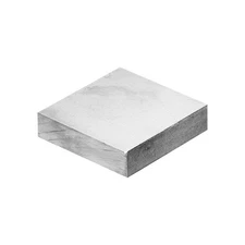 40x40x10mm Steel Bench Block, Steel Block Metal Bench Block No Holes, Square