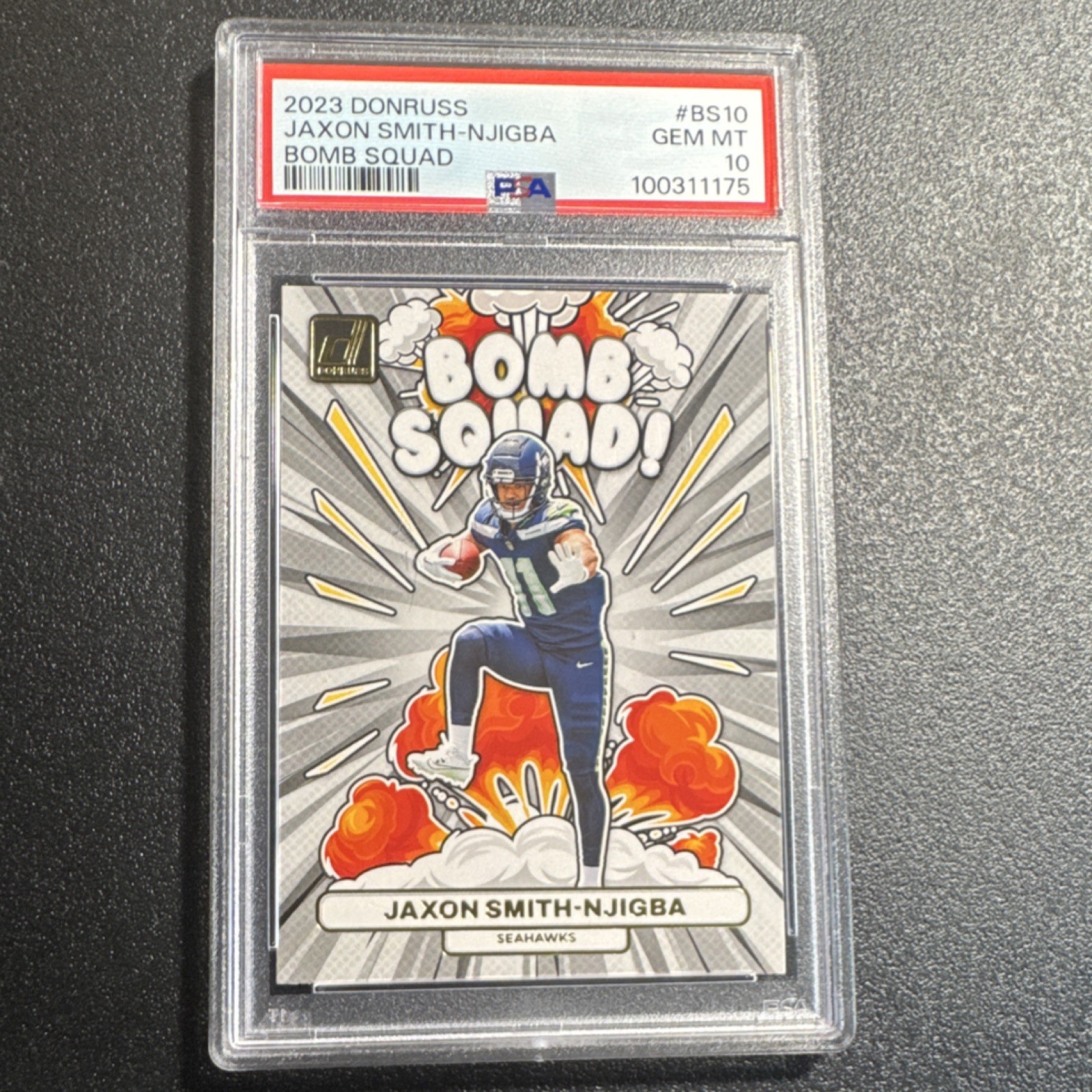 Jaxon Smith-Njigba Panini Donruss Bomb Squad #BS10 Base