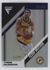 2022-23 Panini Flux Flow Motion Silver Prizm Tyrese Haliburton #16 1e6a