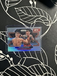 2022 Panini Prizm UFC #21 Dustin Poirier Hyper Prizm SP