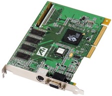 Graphics Card ATI RAGE LT PRO AGP 8MB 109-55700-01