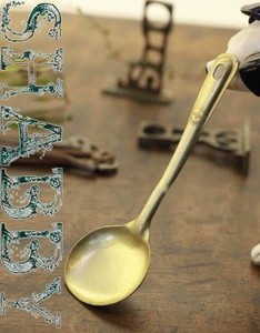 Aluminum Spoon Tombow Showa Retro Simple Shabby