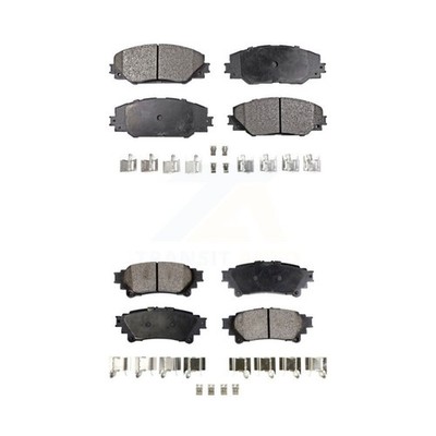 Positive Plus KPF-100603 Brake Pad Sets 4-Wheel Set Front & Rear for Mirai 16-20