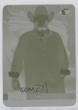 2022 Skybox Metal Universe AEW All Elite Wrestling 1/1 Jim Ross #71 HOF 17an