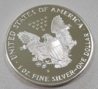 1989 S American Silver Eagle Dollar $1, Proof in OGP Purple Box — photo 6