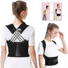 Back Brace Posture Corrector for Women and Men, Shoulder Straightener Adjustable