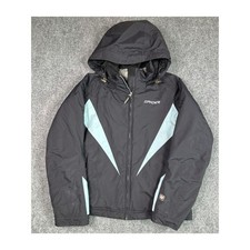 Spyder Ski Jacket Womens Medium Black Light B...