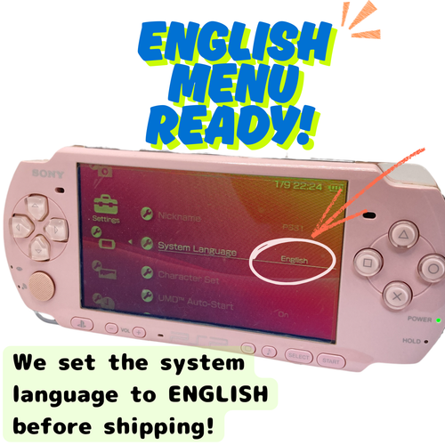SONY PSP-3000 PSP Console Selectable Color Rank / New Battery / Charger /Adapter - Picture 2 of 31