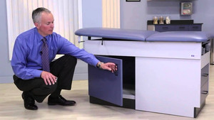 Clinton Examination Table Cabinet Style Models 8834 8844 8870 8890