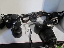 lot of digital and film cameras bell, minolta , sony untested