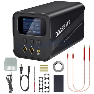 Digital Super Farad Capacitor Spot Welding Machine 18650 Battery DIY Spot Welder