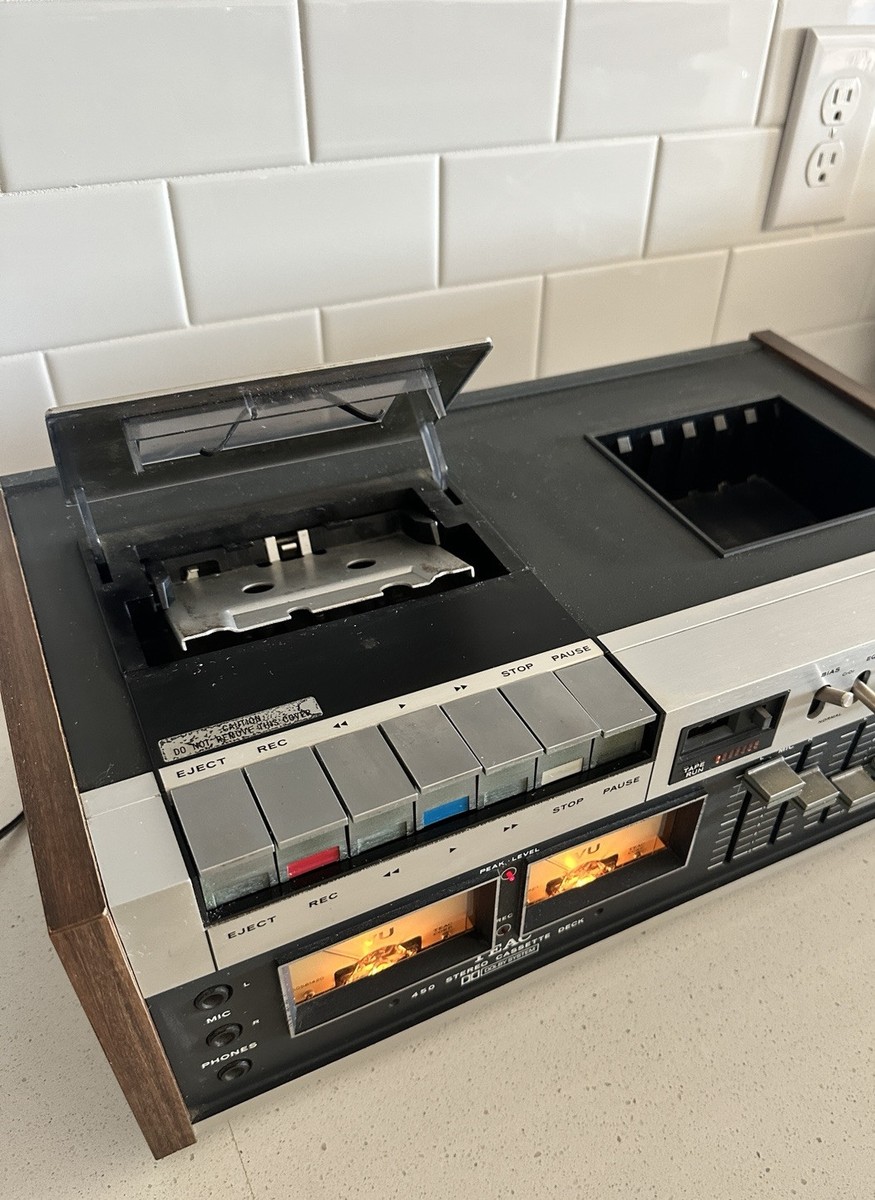 TEAC A-450 カセットデッキ より安定を目指したカセットテープデッキ - The History of
