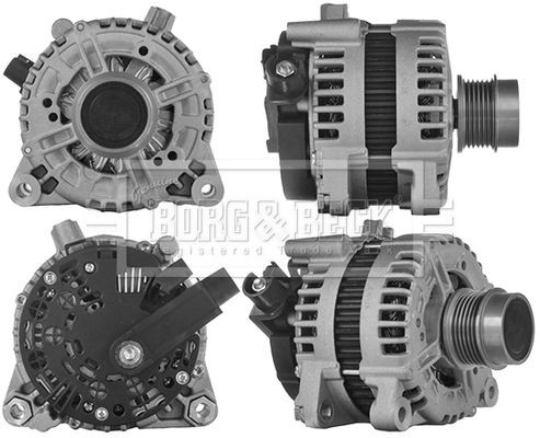 BORG & BECK BBA2532 Alternator 6 Ribs Fits Citroen C5 C6 Peugeot 407 607