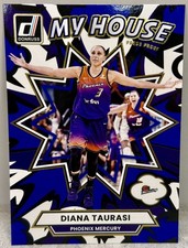 Diana Taurasi 2025 Panini Donruss WNBA My House #12 Press Proof Blue