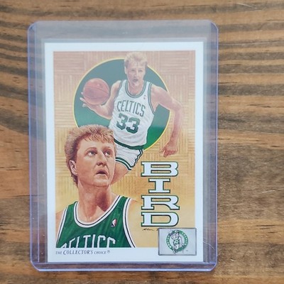 Upper Deck 1991-92 Larry Bird #77 Team Checklist Boston Celtics Basketball