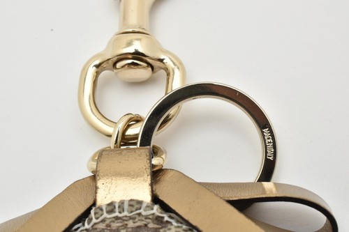 GUCCI Guccioli Bolso Dije Llavero Sam Beagle Perro GG Supreme Lona Marrón Beige - Imagen 9 de 17