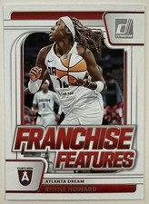 2026 Panini WNBA Donruss Franchise Features Rhyne Howard #4 Atlanta Dream