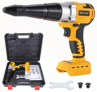 Brushless Cordless Rivet Gun for Dewalt 20V (No Battery), 1/8''-3/16'' Rivets