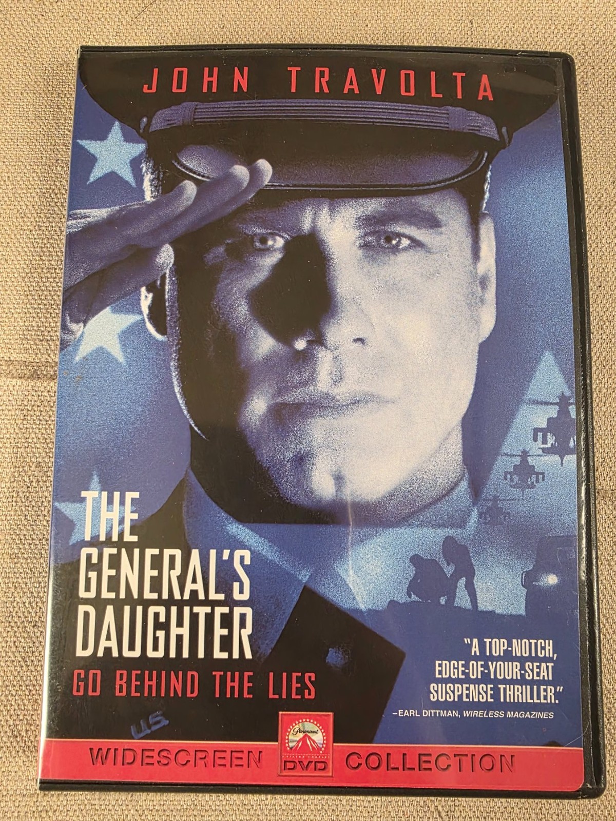 The General's Daughter DVD 1999 John Travolta Widescreen Collection