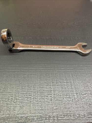 GEARWRENCH 14mm 12Point Flex Head Ratcheting Wrench - Picture 7 of 8