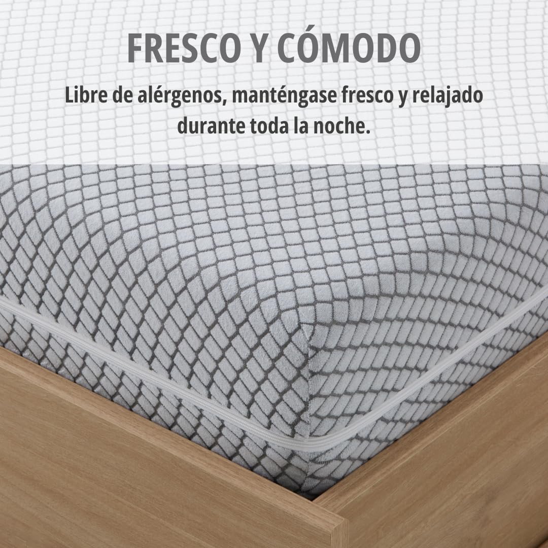 Housse matelas intégrale Teide 90cm idéale pour chambre d'enfant
