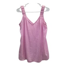 Size Medium Cabi Tank Top Double V-Neck Pink