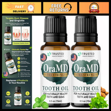 Extra Strength Tooth Oil - 4-in-1 Gum Disease...
