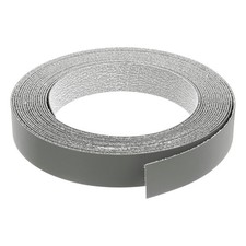 Edge Banding 1-1/8 Inch x 25ft Pre-Glued Veneer Edging for Furniture Dark Gray