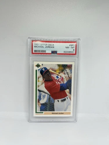 1991 Upper Deck - Short Print Michael Jordan #SP1 PSA 8
