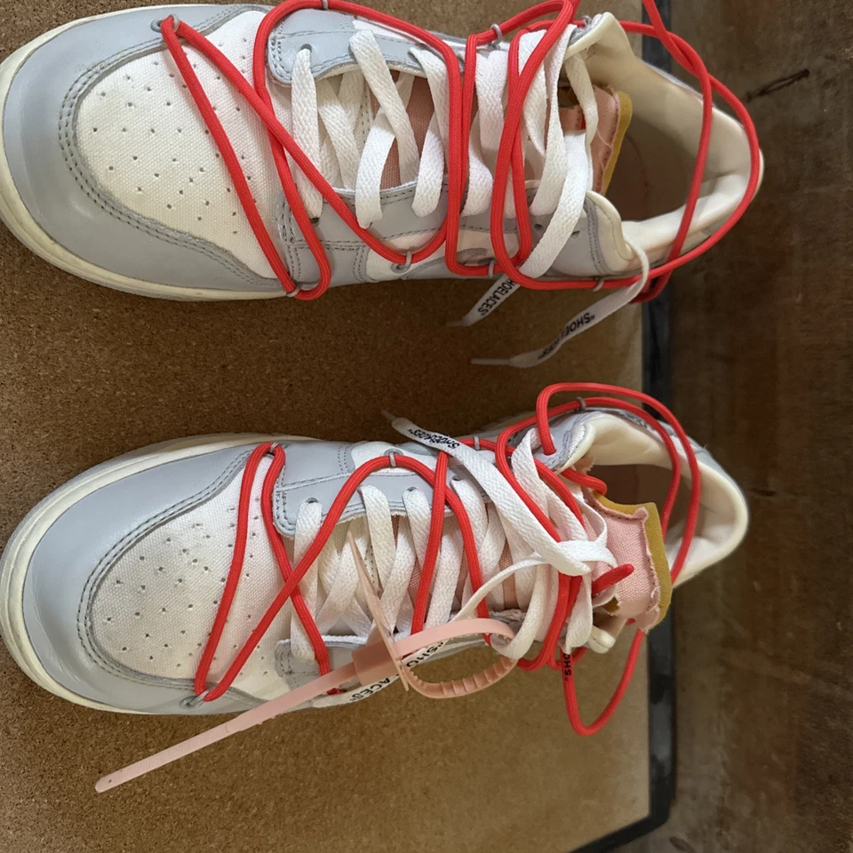 Size 12 - Nike Off-White x Dunk Low Lot 06 of 50 - Image 4 of 4