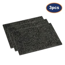 3pcs Black Speckled Granite Worktop Saver Paddle Cutting Slicing Chopping Board
